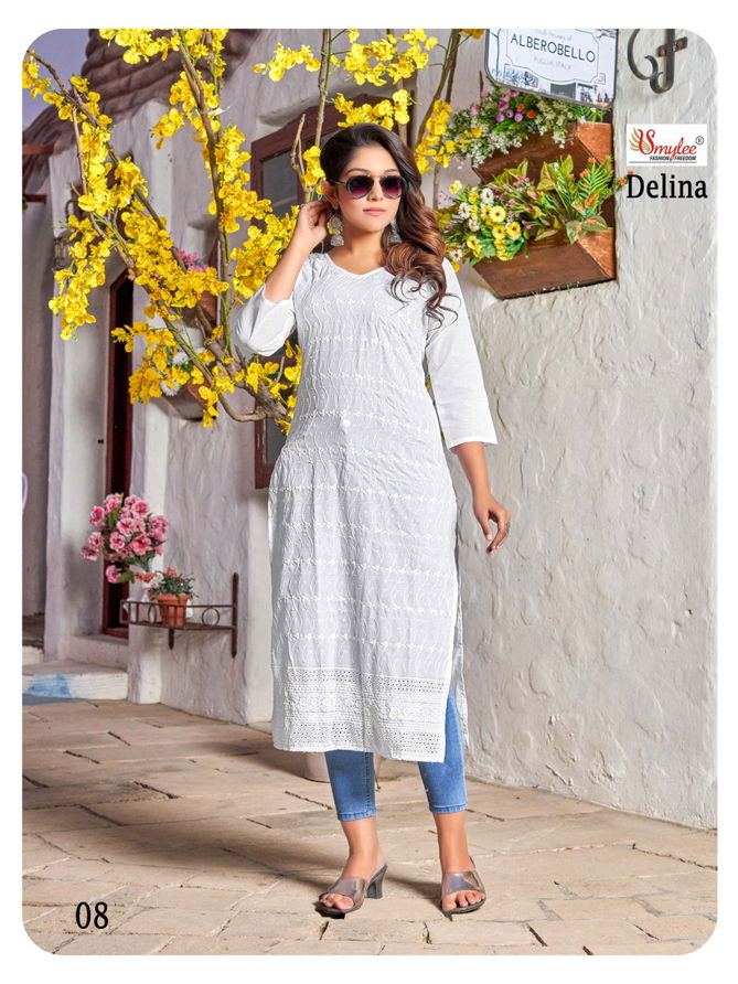 Rang Delina Regular Wear Wholesale Designer Kurti Catalog